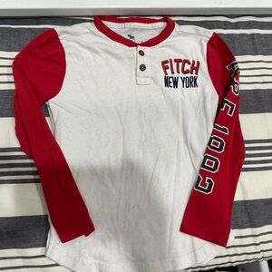 Abercrombie kids long sleeve raglan tee
